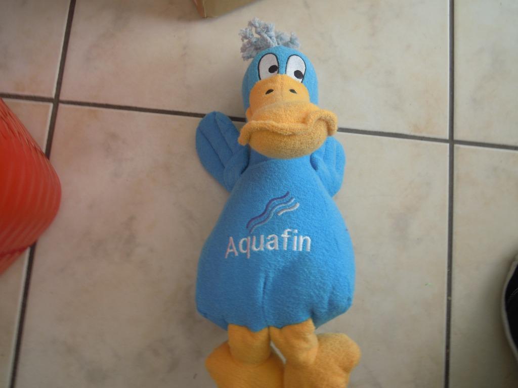 knuffel aquafin  eend (doos R), Ophalen of Verzenden, Nieuw, Eend