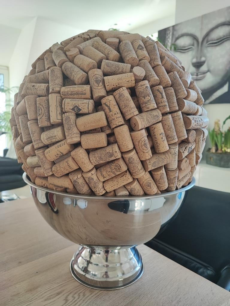 Bowl en Kurken Bowl 1430 kurk stoppen, Ophalen, Zo goed als nieuw