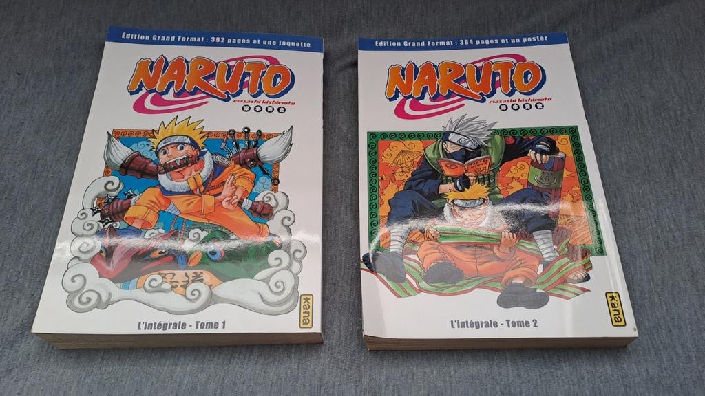 Manga Naruto grand  format, Enlèvement