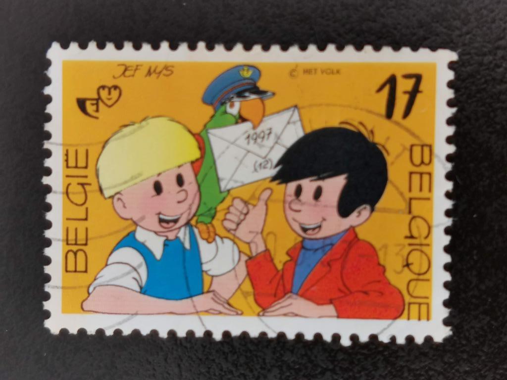 Belgique 1997 - bandes dessinées - Gil et Jo, Enlèvement ou Envoi, Affranchi
