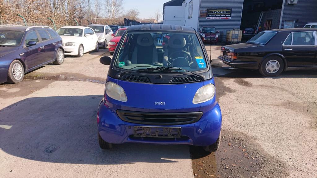 Smart fortwo 600cc essence bt auto 104000km GARANTIE, Auto's, Smart, Stof, Zwart, 33 kW, Blauw
