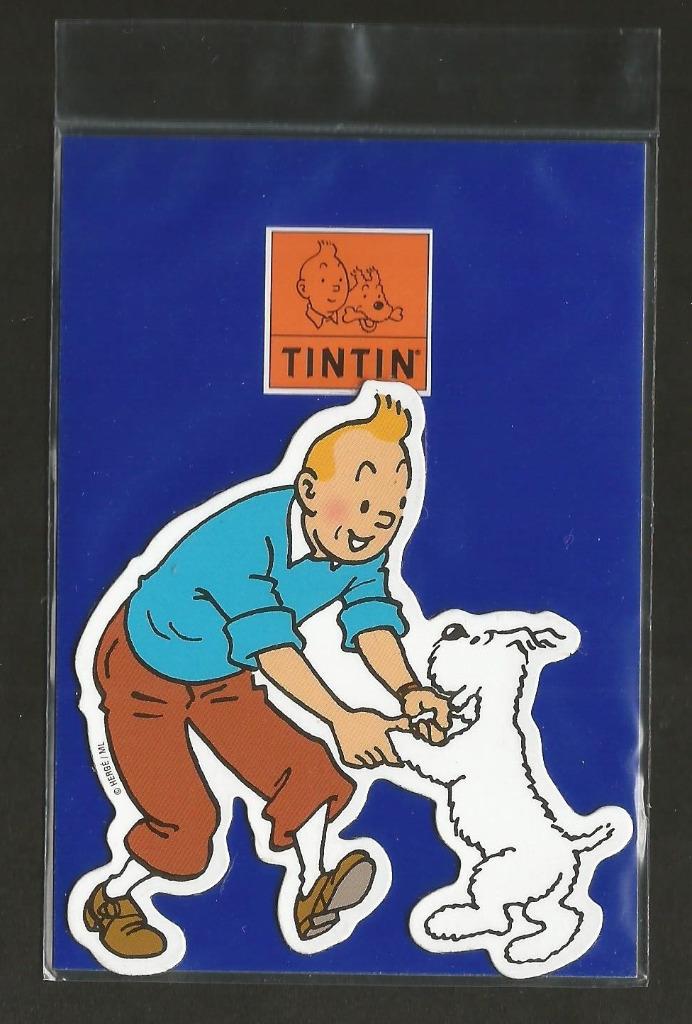 Tintin & Milou - Série de 7 Magnets (Haddock, Dupont, fusée), Collections, Personnages de BD, Neuf, Image, Affiche ou Autocollant