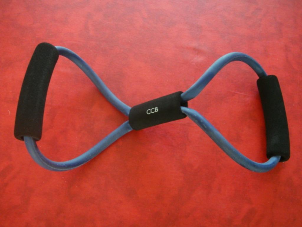 Extenseur élastique sport musculation., Sports & Fitness, Enlèvement ou Envoi, Comme neuf, Autres types