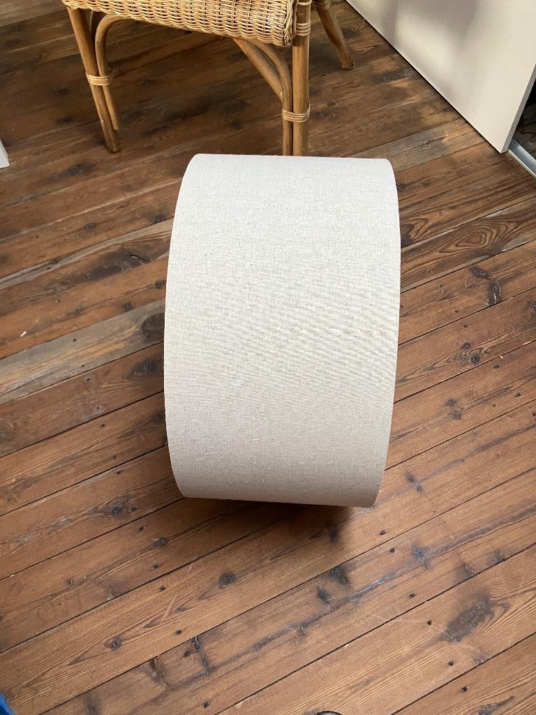 abat-jour beige 50 cm, 25 à 50 cm, Beige, Rond, Enlèvement