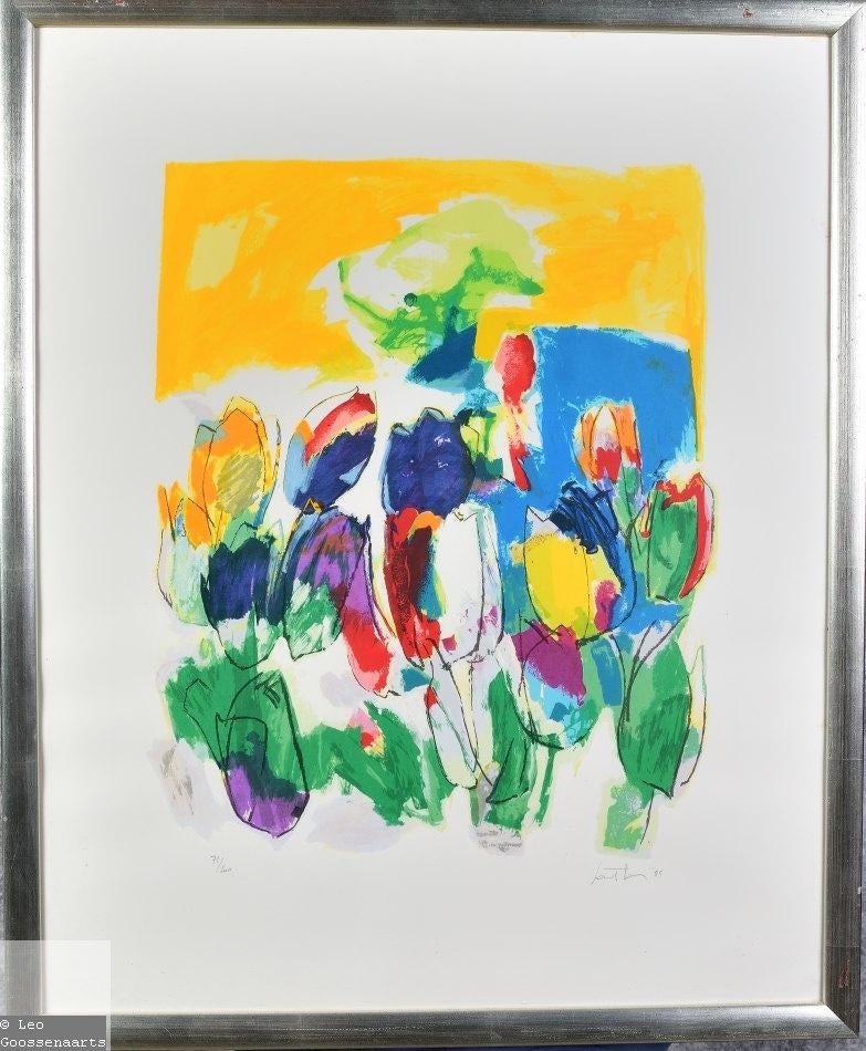 Zeefdruk - Lou Thissen - Gesigneerd en genummerd (model 2), Ophalen of Verzenden