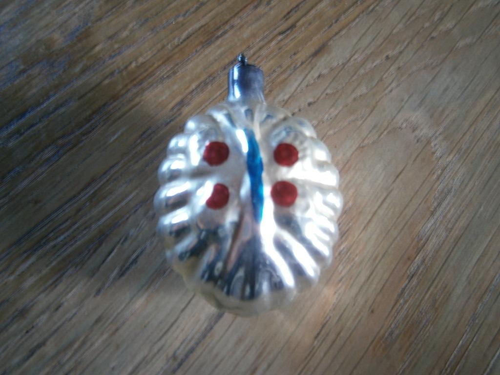 Ajeko kerstbal vlinder, Diversen, Kerst, Ophalen of Verzenden, Nieuw