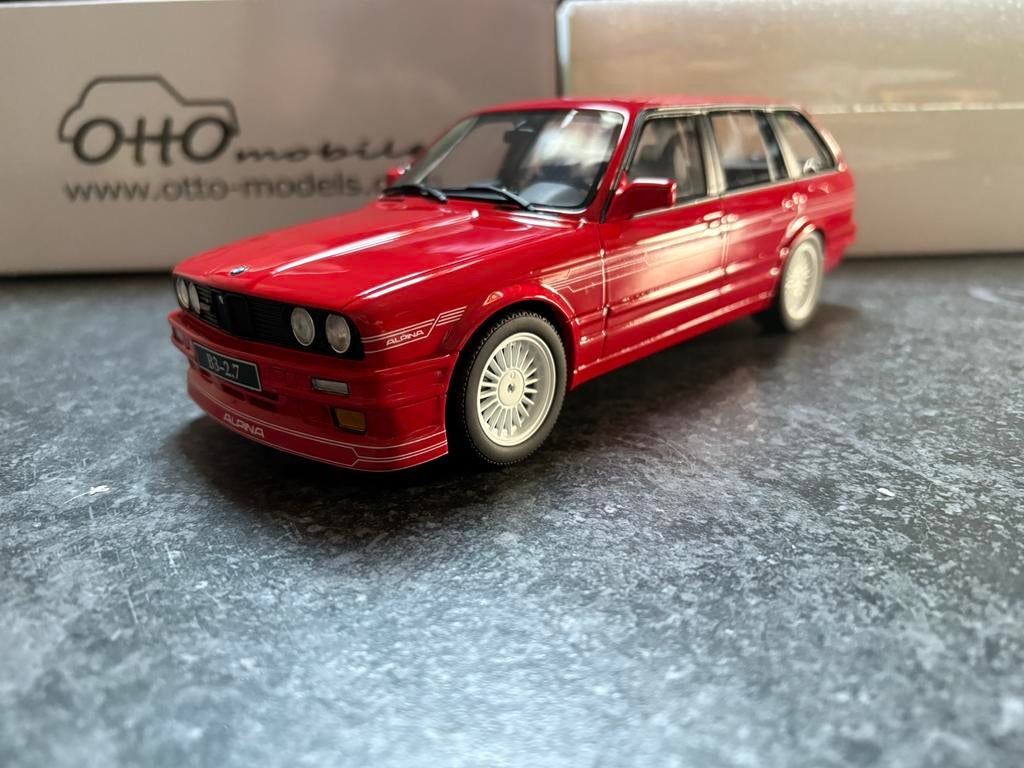 Otto mobile BMW B3 2.7 red 1:18 nieuw!, Hobby en Vrije tijd, Ophalen of Verzenden, Nieuw, Auto, OttOMobile