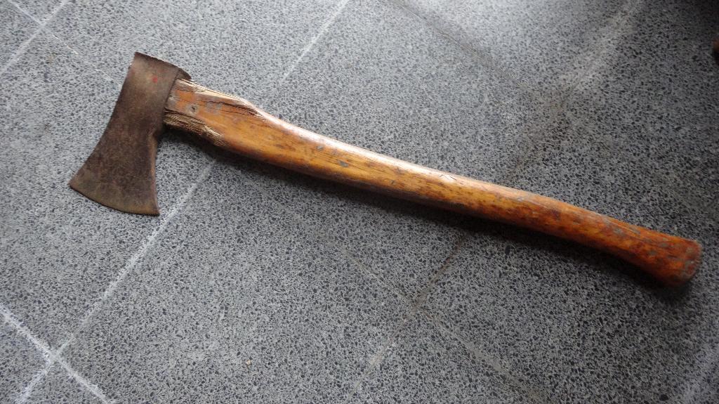 Cleaver - Hache à fendre, Jardin & Terrasse, Outils à main, Enlèvement ou Envoi, Utilisé, Hache