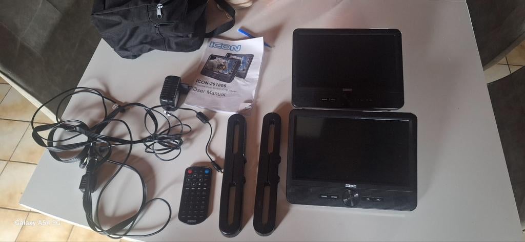 Dvd portable  voiture, TV, Hi-fi & Vidéo, Lecteurs DVD, Enlèvement ou Envoi, Portable