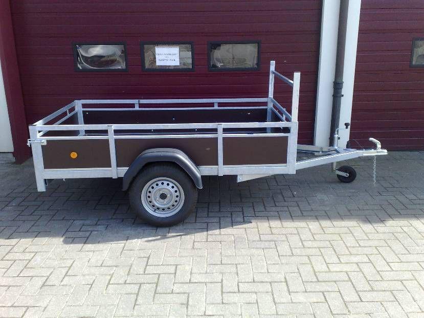 Aanhangwagen ongeremd enkelas TE HUUR, Enlèvement ou Envoi, Comme neuf