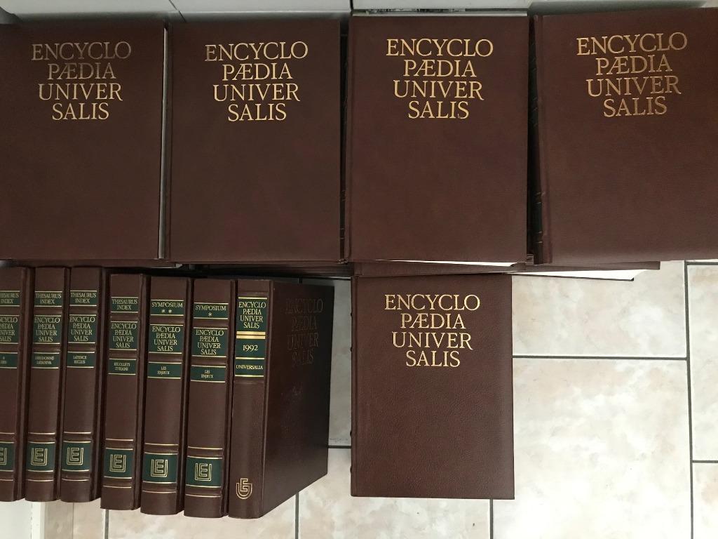 Encyclopédie Universalis 1990, Livres, Enlèvement, Comme neuf, Général, Série complète