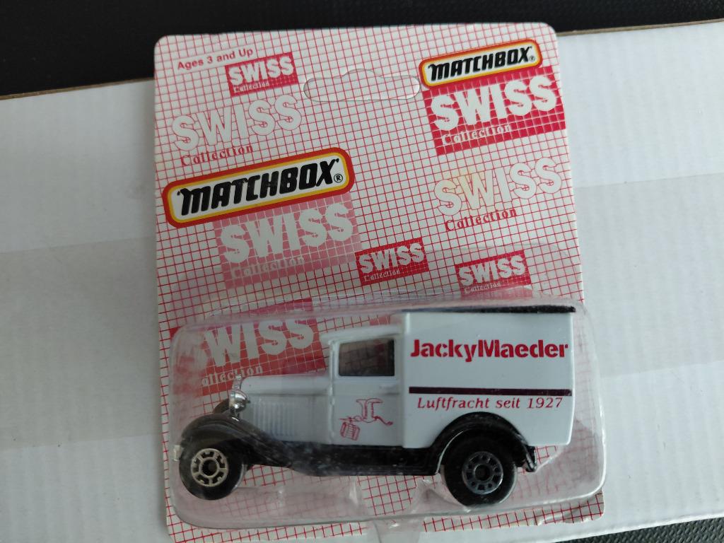 Matchbox 38 E 81 Ford Model A Van Jacky Maeder, Ophalen of Verzenden, Zo goed als nieuw, Bus of Vrachtwagen