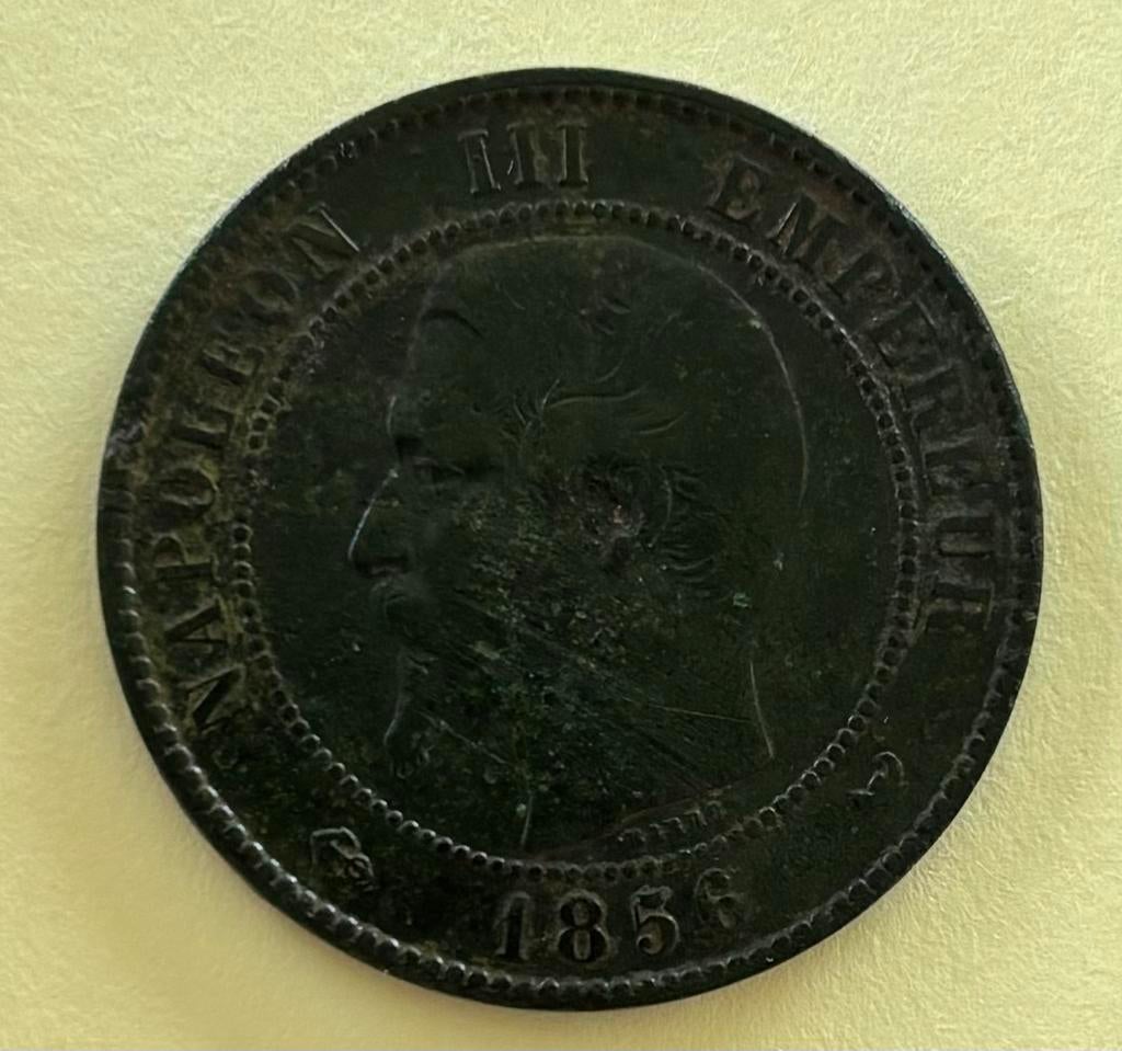 10 cent Napoleon III 1856 W, Ophalen of Verzenden, Frankrijk, Losse munt