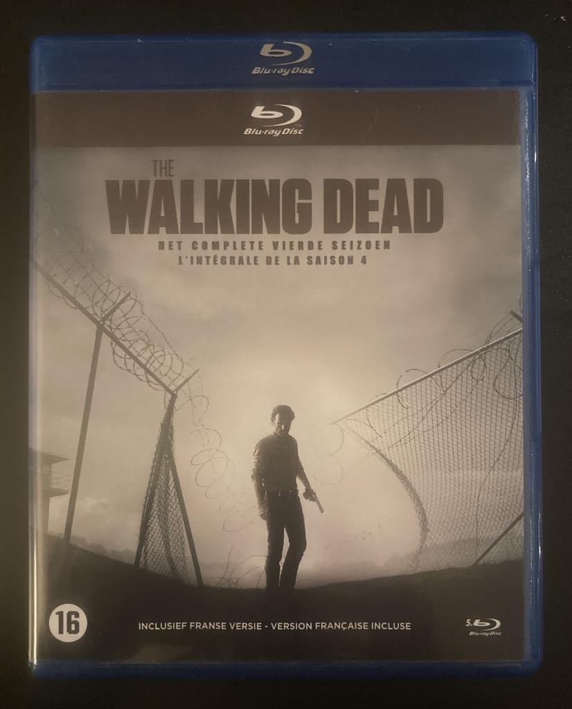 5 X Blu-Ray Disc " THE WALKING DEAD " Seizoen 4, Cd's en Dvd's, Blu-ray, Ophalen of Verzenden, Zo goed als nieuw, Drama, Boxset