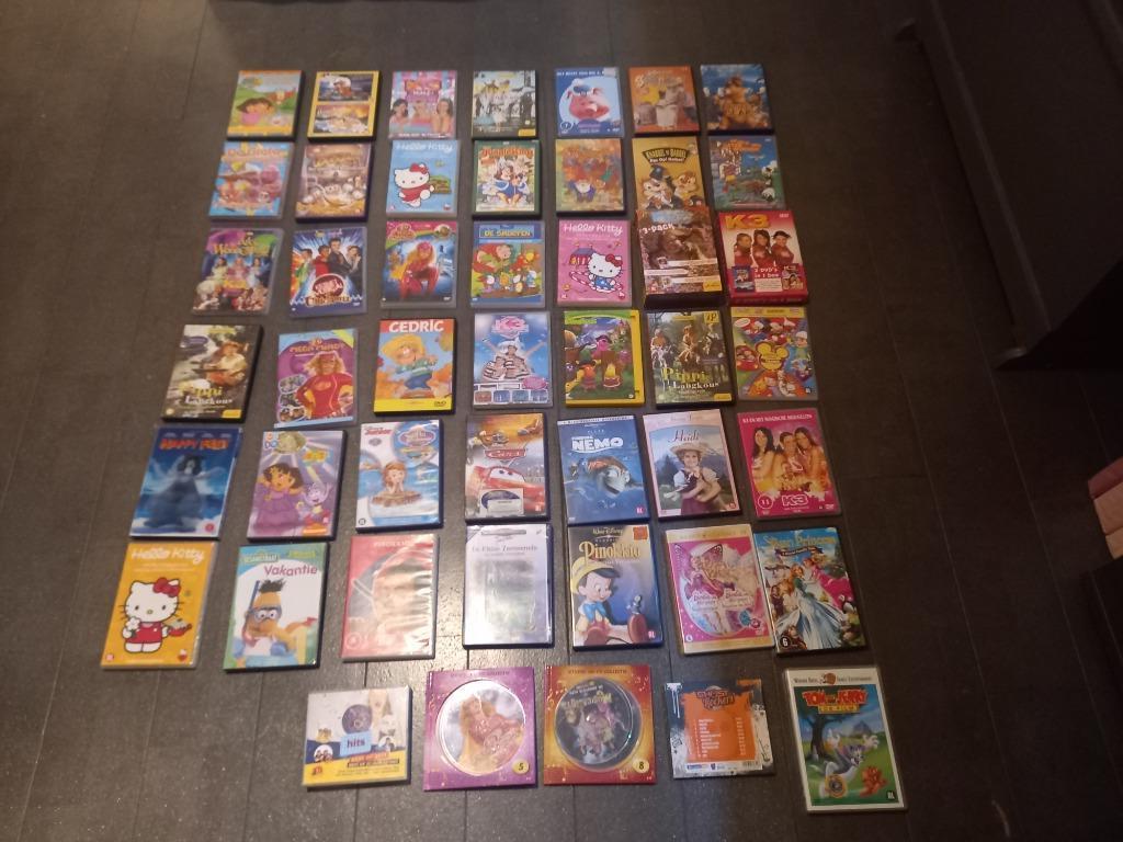 Te koop kinder dvd's en cd's, Alle leeftijden, Ophalen, Zo goed als nieuw, Overige genres