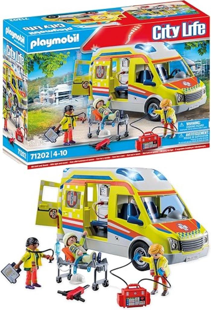 Voiture de secours PLAYMOBIL City Life LIVRAISON RAPIDE ET G