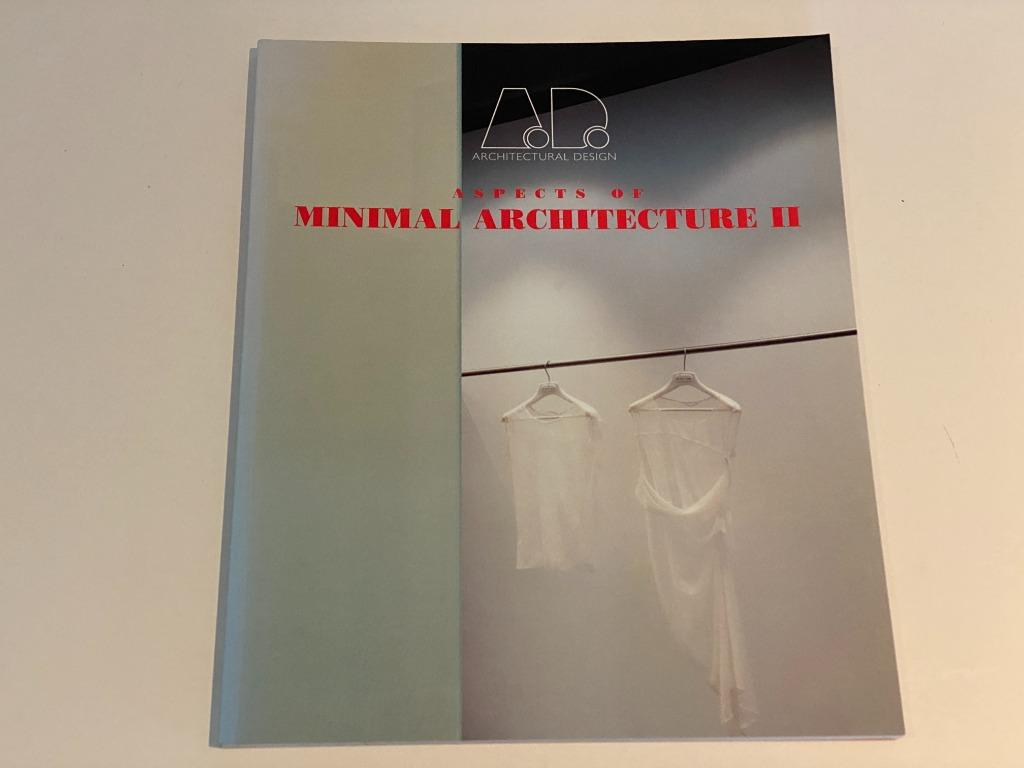 Aspects of Minimal Architecture II (Architectural Design), Ophalen of Verzenden, Zo goed als nieuw, Stijl of Stroming