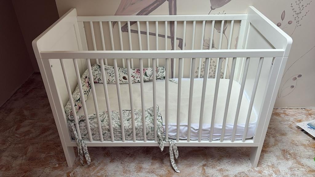 Lit cage 120x60cm avec matelas, Enlèvement, Lit