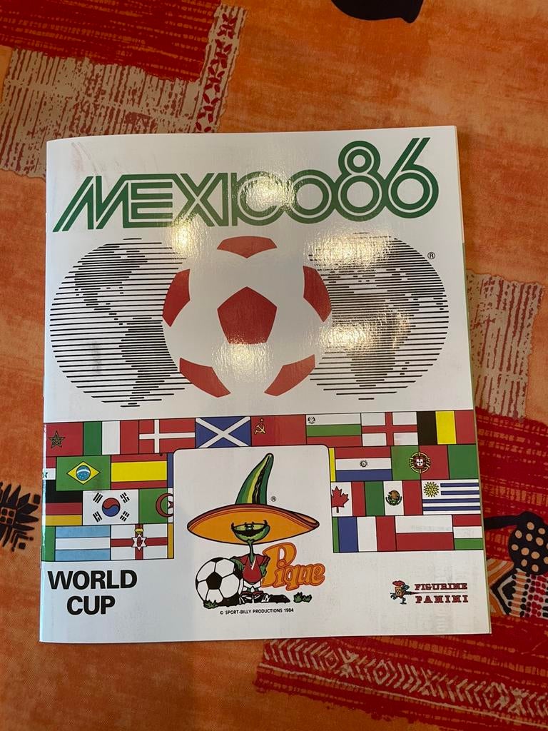 Livre panini Mexico 86, Verzamelen, Ophalen, Zo goed als nieuw