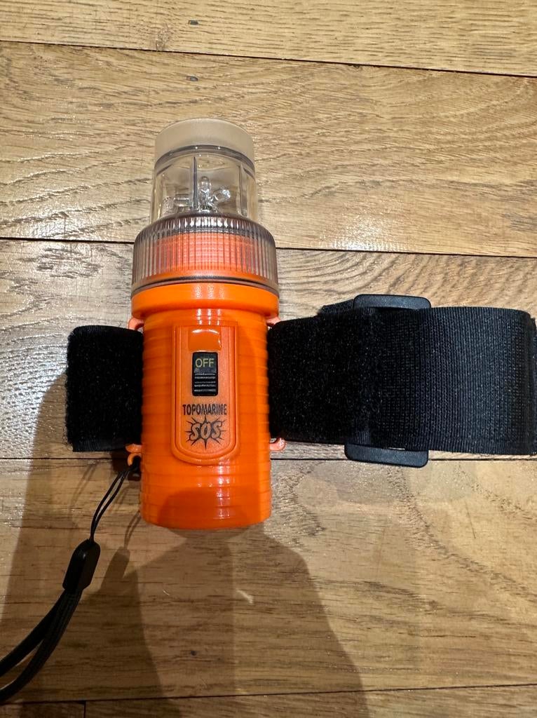 Lampe flash led Topomarine Sos, Enlèvement, Comme neuf