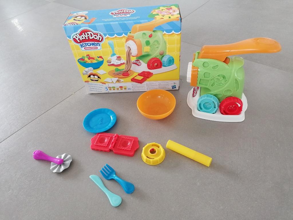 Playdoh kitchen creations pasta/noedelsmachine, Ophalen of Verzenden, Gebruikt, Ontdekken