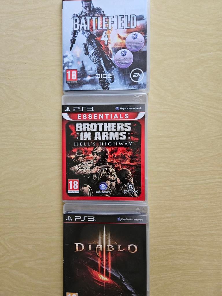 2 ps3-games: battlefield en brothers in arms, Games en Spelcomputers, Ophalen of Verzenden, Zo goed als nieuw