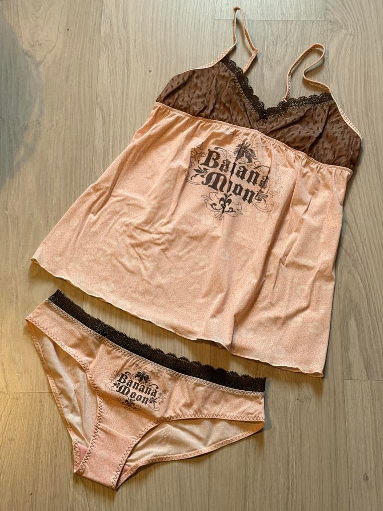 Nieuw roze setje van Banana Moon (S)., Kleding | Dames, Ondergoed en Lingerie, Ophalen of Verzenden, Roze, Setje
