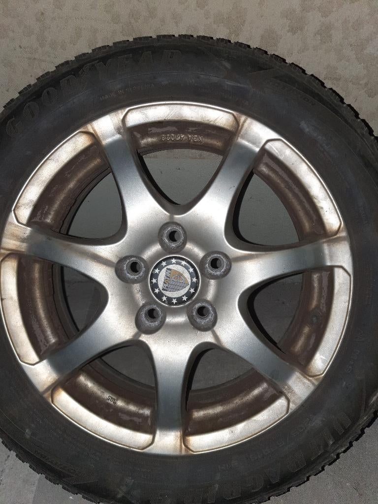 4X Jantes Anzio Platin 16", 16 pouces, 205 mm, Enlèvement, Utilisé