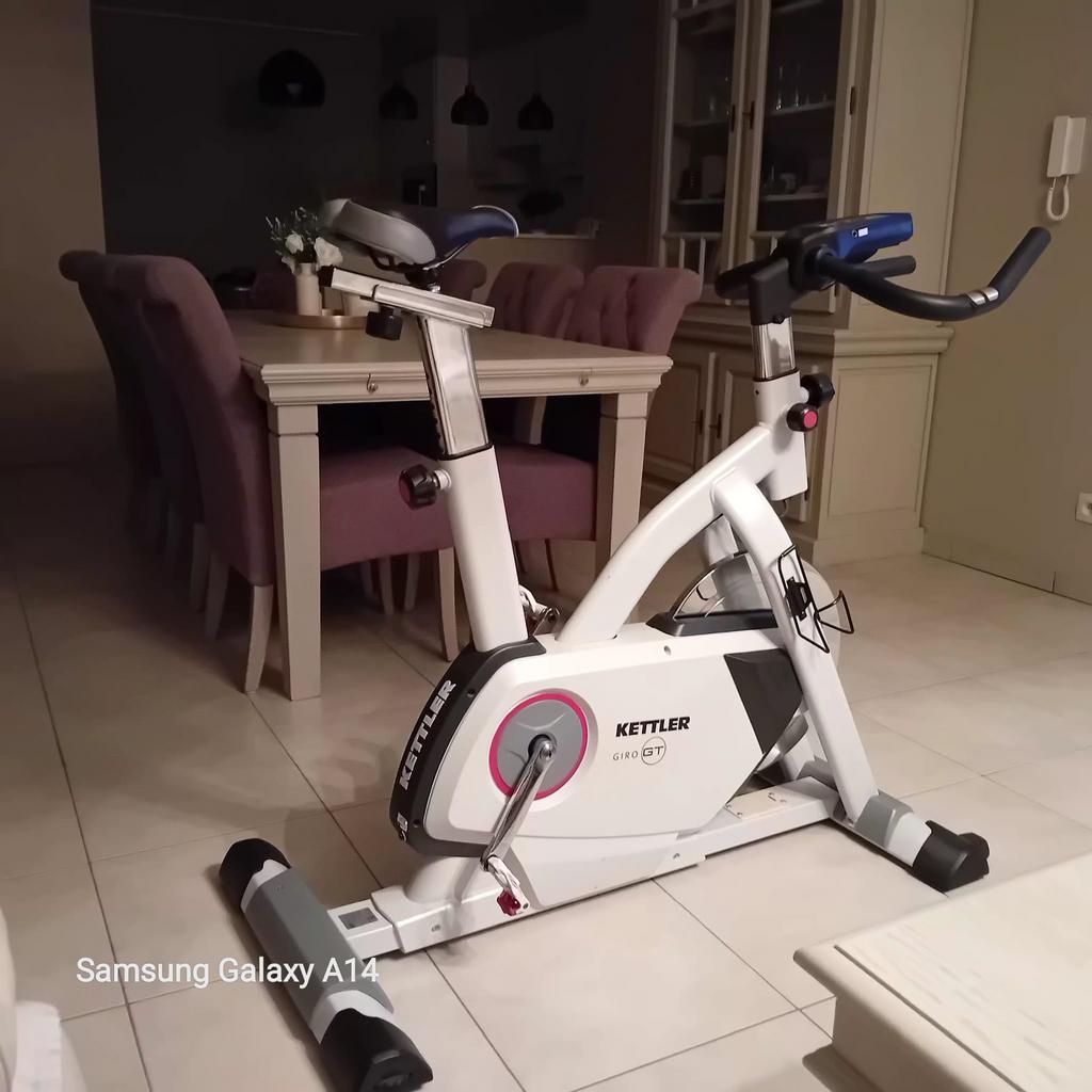 Spinningfiets Kettler Giro GT, Vélo de spinning, Jambes, Aluminium, Enlèvement