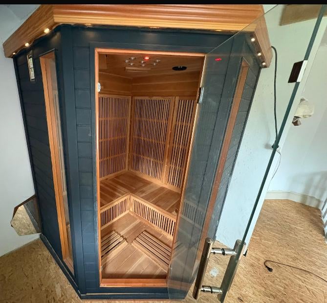 Infrarood sauna, Sports & Fitness, Sauna, Enlèvement, Comme neuf, Infrarouge, Sauna complet