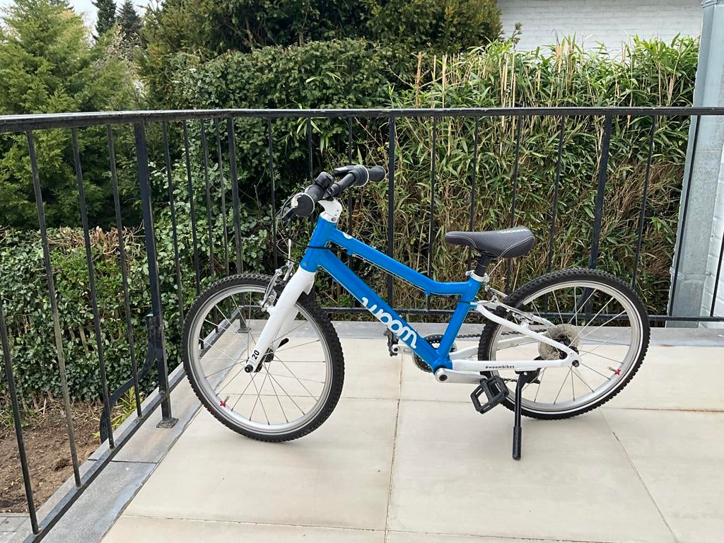 Vélo Woom 4 bleu, Enlèvement, Utilisé, 16 à 20 pouces