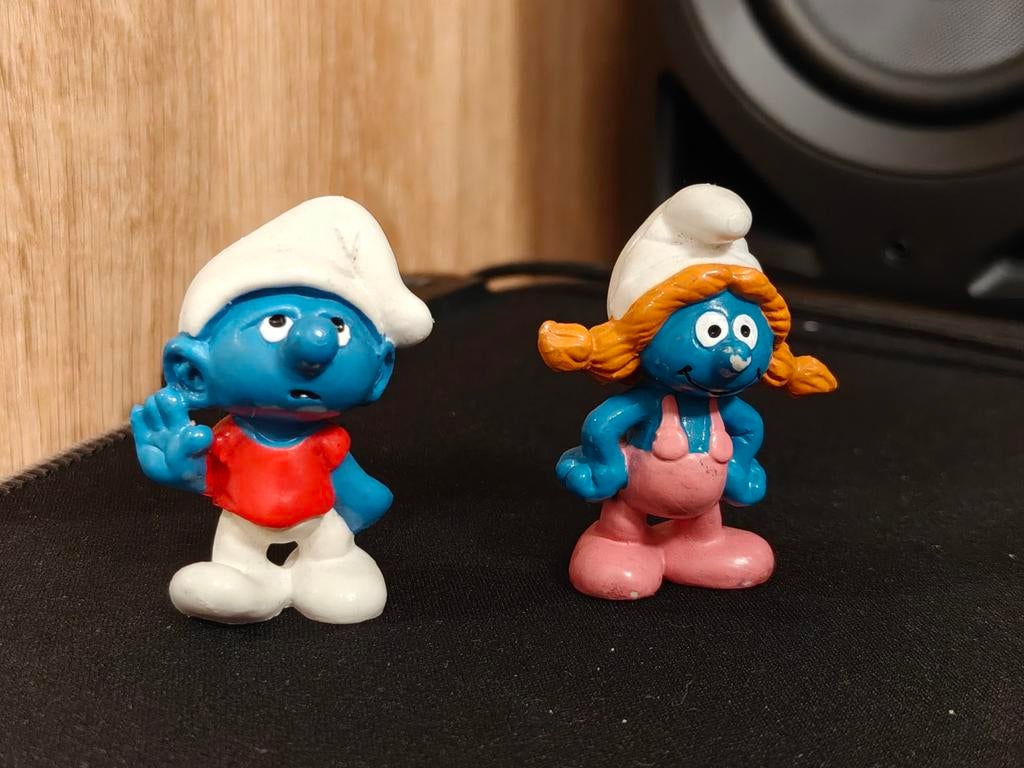 Kleuter smurfen, Ophalen