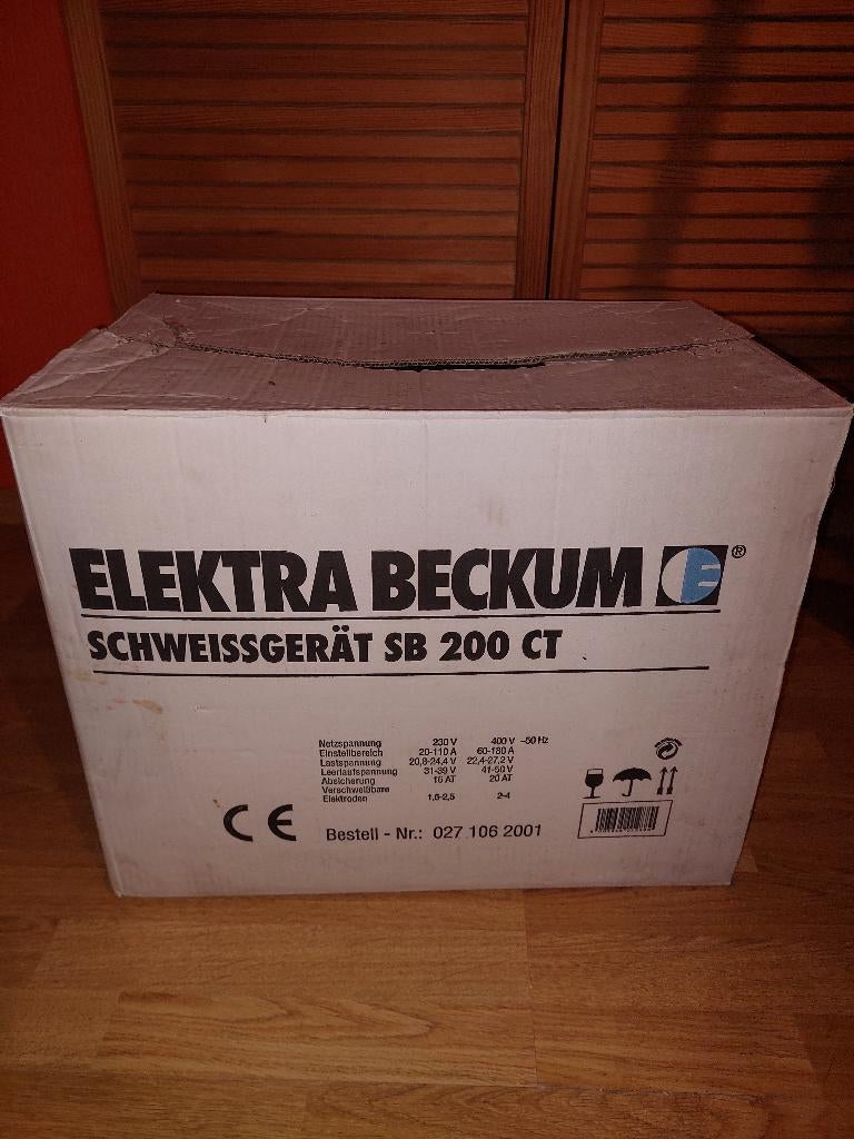 Elektrisch lastoestel, Ophalen, Nieuw