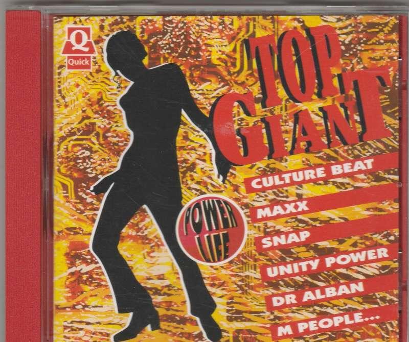 CD Top Giant - Power life, Enlèvement ou Envoi, Comme neuf, Dance populaire