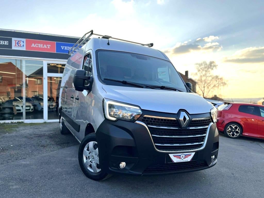 RENAULT MASTER 2.3 dCi 35 L2H2 AUTO *TVA-BTW*ATT REM*CAMERA*, Autos, Renault, Argent ou Gris, Achat, Entreprise, 3 places