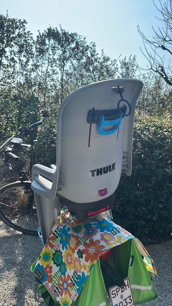 Thule fietsstoel ride along, Fietsen en Brommers, Fietsaccessoires | Fietsstoeltjes, Ophalen, Zo goed als nieuw