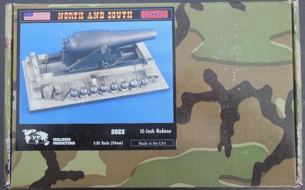 Production Verlinden USA Collector canon de siège ACW Epoxi, Hobby en Vrije tijd, Modelbouw | Figuren en Diorama's, Verzenden
