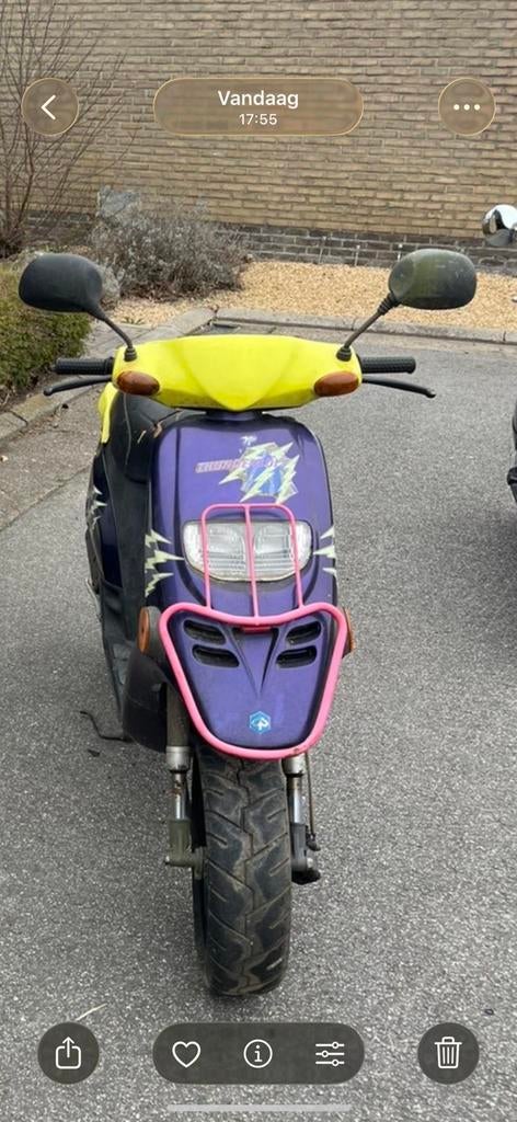 Piaggio typhoon koplamp beugel, Ophalen of Verzenden, Zo goed als nieuw