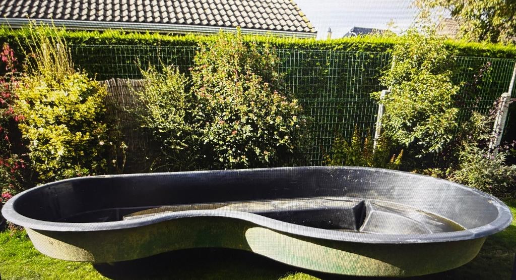 voorgevormde vijver polyester, Tuin en Terras, Ophalen, Gebruikt