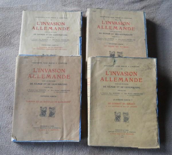 Invasion allemande dans provinces de Namur et de Luxembourg, Ophalen, Voor 1940, Gelezen