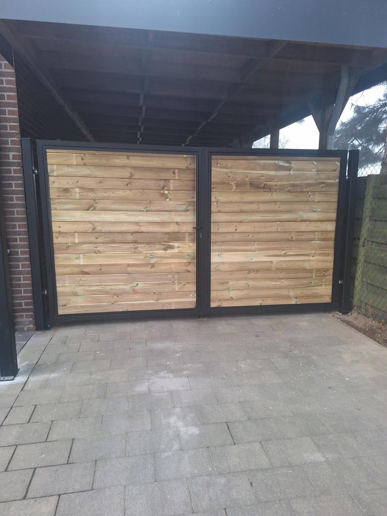 Moderne tuinpoort, Tuin en Terras, Schuttingen, Ophalen of Verzenden