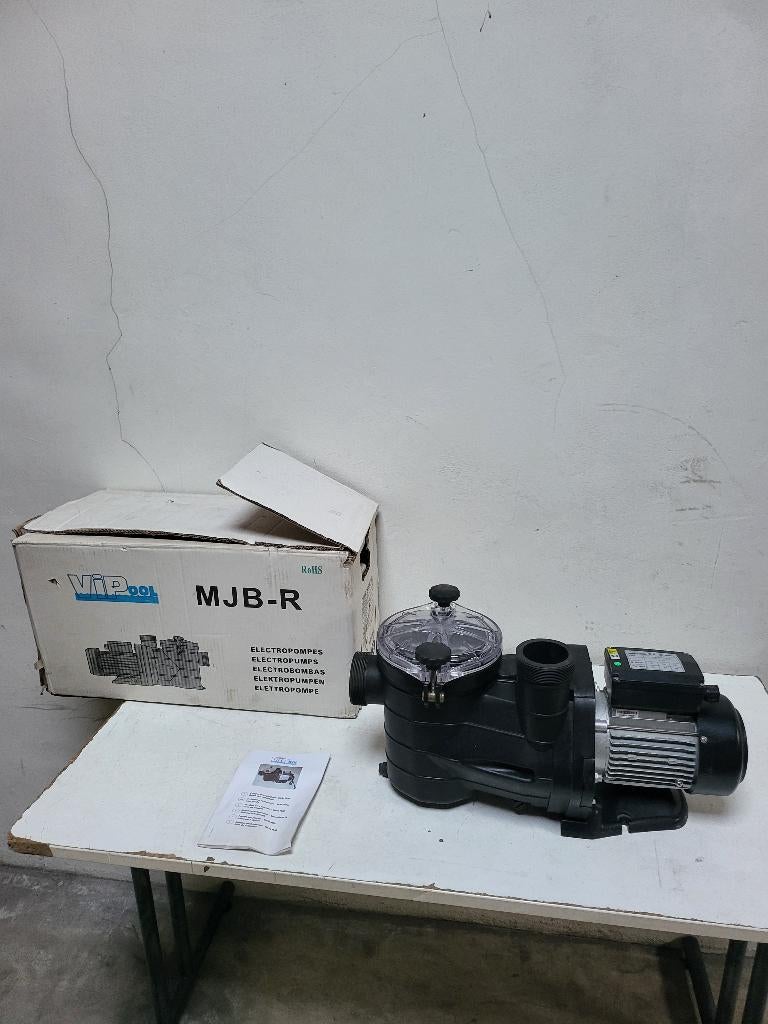 Vipool - Filterpomp Mjb Mono 1 pk, Ophalen of Verzenden, Nieuw, Zwembadpomp