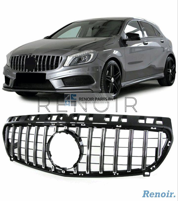 W176 GT Grill MB A Klasse 2012-2015 Panamericana Gril Chrome, Auto-onderdelen, Gebruikt, -, -, Ophalen of Verzenden