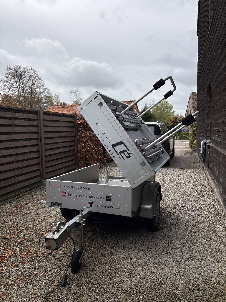 Aanhangwagen bagage fietsen, Ophalen, Zo goed als nieuw