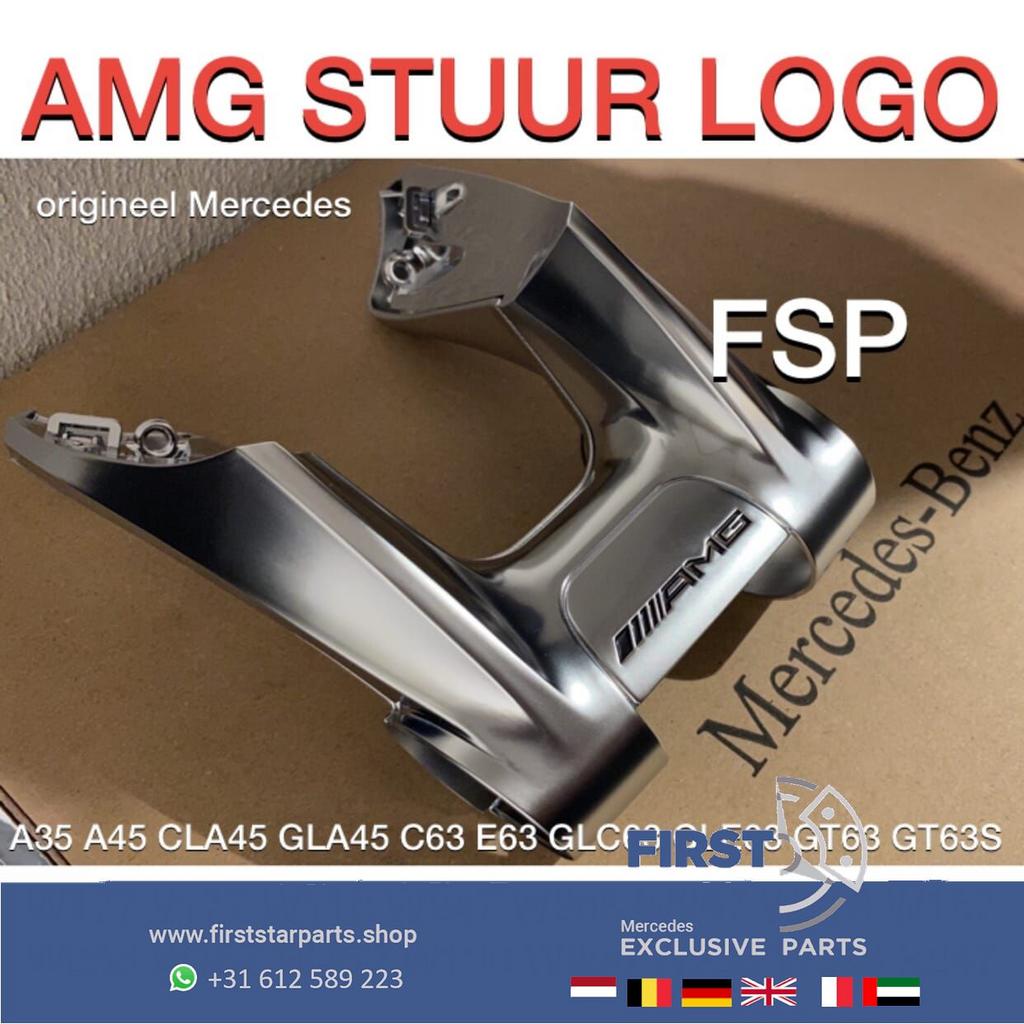 2020 AMG STUUR LOGO C63 E43 E63 GLC63 G63 GLE63 GT63 S63 A45, Auto-onderdelen, Gebruikt, -, Voor, Ophalen of Verzenden