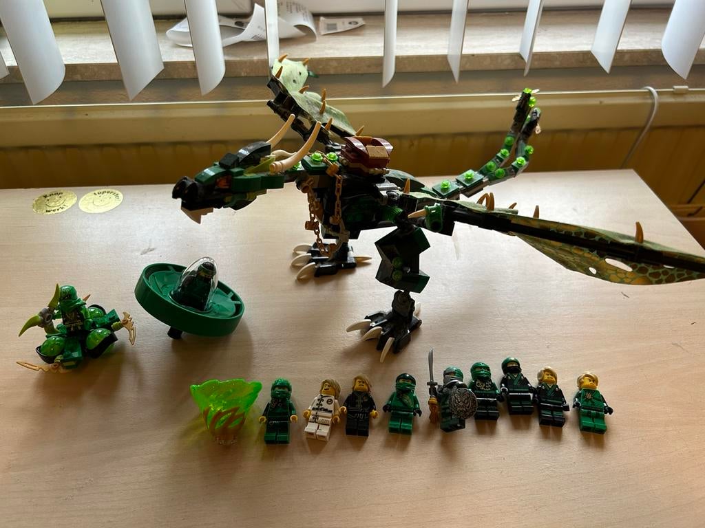 Lego Ninjago collectie Lloyd, Kinderen en Baby's, Ophalen of Verzenden, Zo goed als nieuw, Complete set, Lego