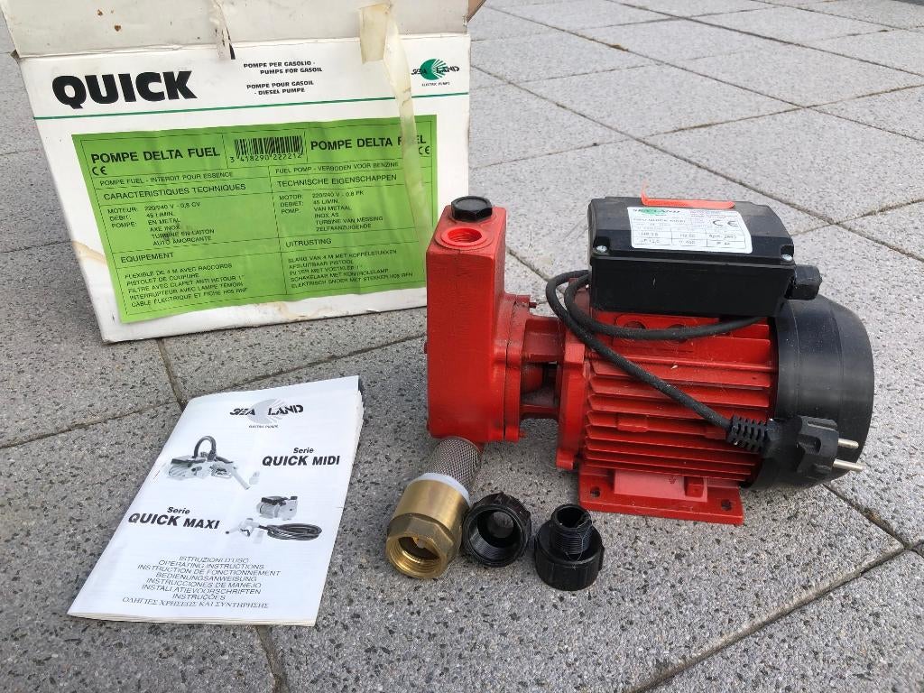 dieselpomp, Ophalen, Nieuw