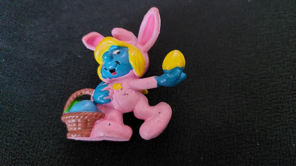 Paashaas smurfin, Verzamelen, Ophalen of Verzenden, Nieuw, Smurfin, Poppetje, Figuurtje of Knuffel