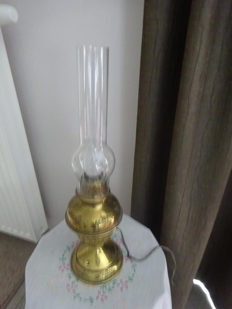 elektische olielamp, Ophalen