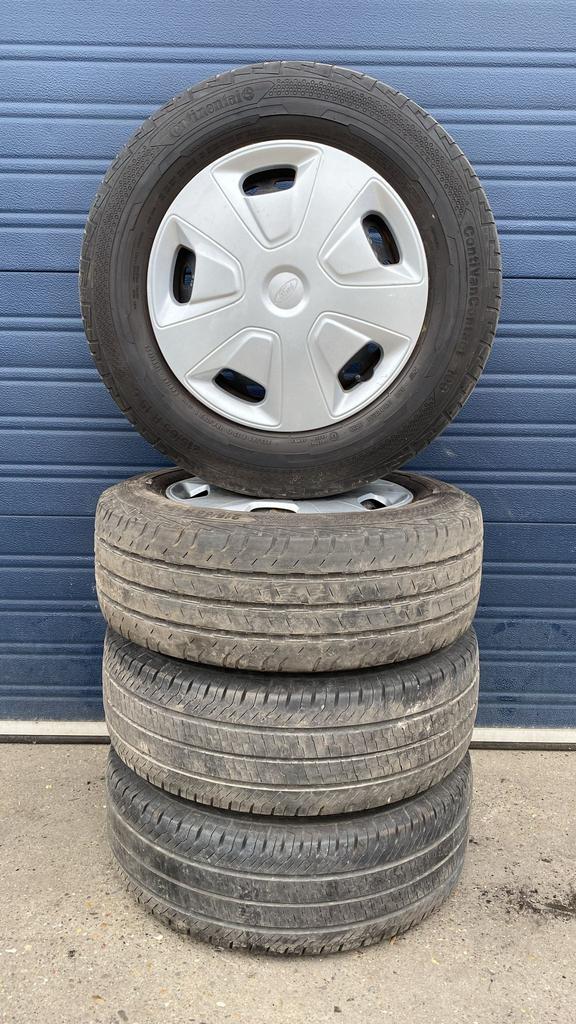 Ford Transit Custom velgen 215-65-15 5x160 - Set 20.22, Auto-onderdelen, Banden en Velgen, Banden en Velgen, Zomerbanden, 15 inch